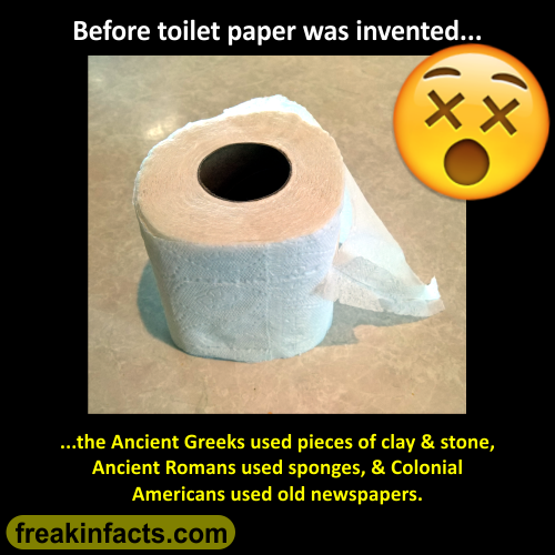 freakin' facts toilet paper